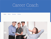 Tablet Screenshot of careercoach.org